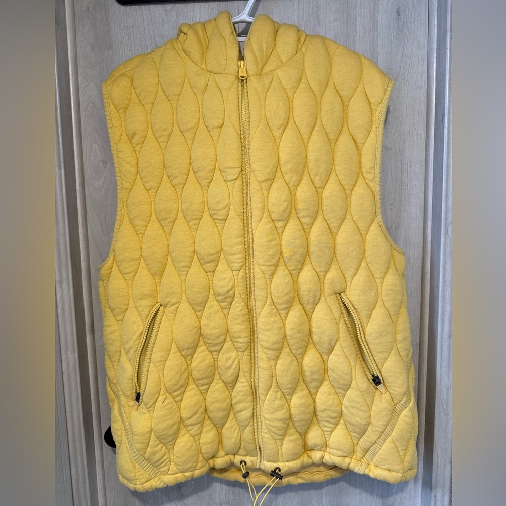 FP Movement by Free People Yellow Quilted Vest - Picture 2 of 11